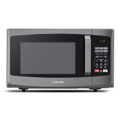 Toshiba 800W 23L Microwave Oven with Digital Display, Auto Defrost, One-Touch Express Cook