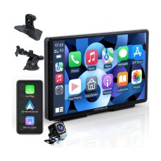 APHQUA Carplay Screen for Car 7'' Wireless Apple CarPlay & Android Auto with 1080p Backup Camera, Portable Car Audio Receivers and Car Play Screen