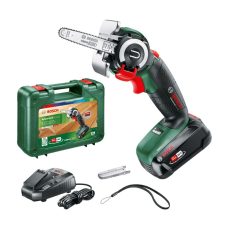 Bosch Home and Garden 18V Nanoblade Cordless Saw AdvancedCut, 18 Volt System, in Carrying Case, Green