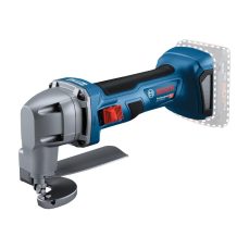 Bosch Professional Cordless Metal Shear GSC 18V-16 E (Power of 700W, 156-mm Grip Size, Brushless Motor Technology, Without Batteries and Charger, in Cardboard Box), Blue (0601926300)
