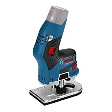 Bosch Professional GKF 12 V-8 Brushless 12V Router (Bare Tool, Carton) – Blue, Includes 6/8 mm Collets