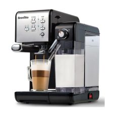Breville One-Touch CoffeeHouse Coffee Machine - Espresso, Cappuccino & Latte Maker | 19 Bar Italian Pump | Automatic Milk Frother | ESE Pod Compatible | Black [VCF107]