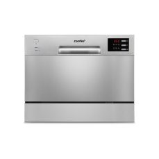 COMFEE' KWH-TD602E-W Freestanding Compact Dishwasher, LED Display, 6.5 Liters, White, Noise Level