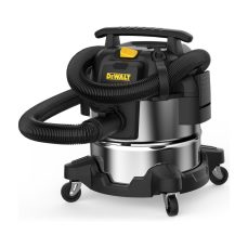 DEWALT 25L Stainless Steel Wet and Dry Vacuum Cleaner with Blowing Function, 1050W, DXV25S, Silver