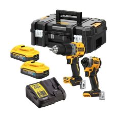DEWALT DCK2050H2 POWERSTACK™ Twin Pack - 18V with 2 x 5.0Ah Li-ion Batteries