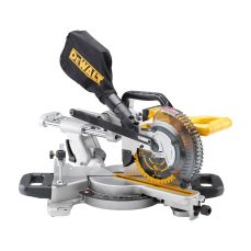 DEWALT DCS365N-XJ XR 184 mm Mitre Saw with XPS - Bare Unit, 590 W, 18 V, Yellow
