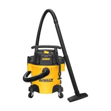 DEWALT UKADXV20P DXV20P Poly Wet/Dry Shop Vacuum, 4 Peak HP, 20L, Yellow + Black