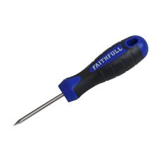 Faithfull FAIBRADSQ Soft-Grip Bradawl - Tapered Square Tip