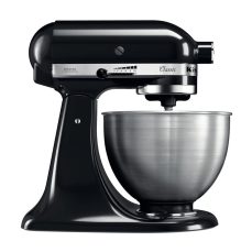 KitchenAid 5K45SSBOB Classic Stand Mixer, 4.3 Litre, 275 W, Onyx Black