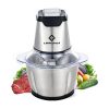 LINKChef Mini Chopper 400W - Mini Food Processor, 1.2L Stainless Steel Bowl