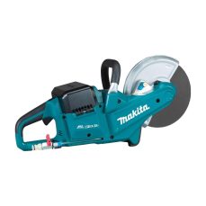 Makita DCE090ZX1 Twin 18V (36V) Li-ion LXT Brushless 230mm Disc Cutter - Batteries and Charger Not Included, Blue/Black