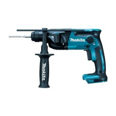 Makita DHR165ZJ 18V Li-Ion LXT 16mm Rotary Hammer Drill with Makpac Case (batteries and charger not included), blue