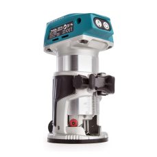 Makita DRT50ZJ 18V Li-Ion LXT Brushless Router Trimmer Supplied In A Makpac Case - Batteries And Charger Not Included