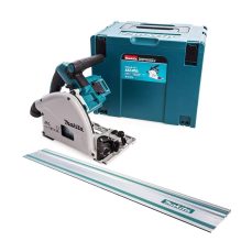 Makita DSP600ZJ 18V Twin Brushless Plunge Saw with 1 x Guide Rail