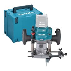 Makita RP001GZ02 40V Max Li-ion XGT Brushless Router Supplied in a Makpac Case - Batteries and Charger Not Included