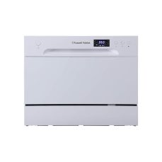 Russell Hobbs RHTTDW6W Freestanding Compact Dishwasher with Eco Mode