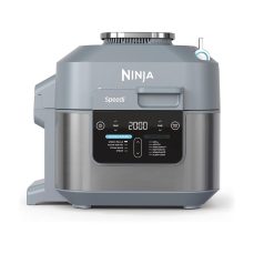 Ninja Speedi 10-in-1 Rapid Cooker, Air Fryer & Multi Cooker – 5.7L, Sea Salt Grey, Cooks Meals for 4 in 15 Minutes, Includes Air Fry, Steam, Grill, Bake, Roast, Sear, Slow Cook & More – ON400UK
