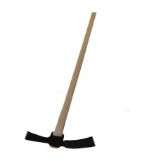 Srendi® Heavy Duty Mattock - 5lb Head and 36” Solid Wooden Handle