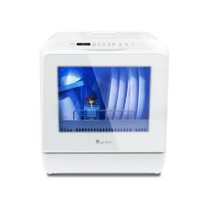 Table Top Dishwasher - Mini Countertop Portable Dishwasher, 6 Programs, 5L Built-in Water Tank