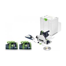 Festool 577025 Cordless Plunge-Cut Saw TSC 55 KEB-Basic - Promo 2022, 208.0 mm x 331.0 mm x 239.0 mm