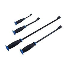 US PRO 4PC Guard Handle PRY BAR Set 6766, Blue/Black