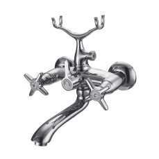 Classic Wall-Mounted Bath & Shower Mixer – Timeless Design with Easy Operation for Elegant Bathrooms